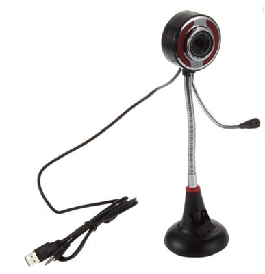 Mikrofonlu USB Esnek Gooseneck Tüp Webcam Montajı Mikrofonlu Kamera Kamera 58 * 250 Mm