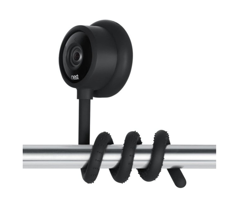 Google Nest Cam için 940mm Kamera Gooseneck Esnek Montajlı Bükülebilir Radyatör Hortumu
